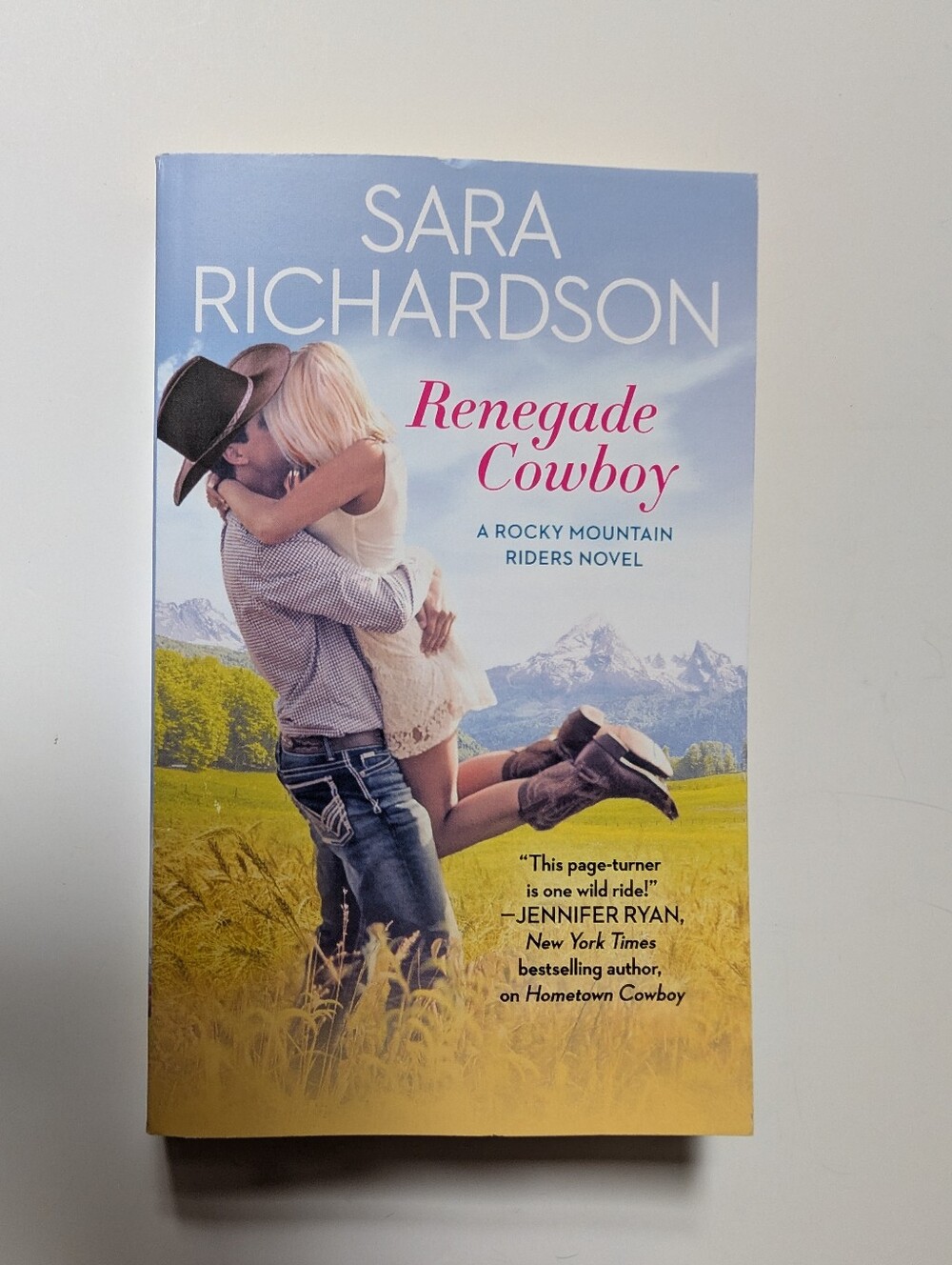 Sara Richardson "Renegade Cowboy" Paperback Book